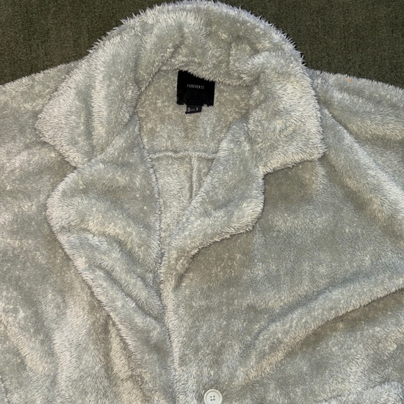 Cozy Mint Green Sherpa Coat - Picture 4 of 5